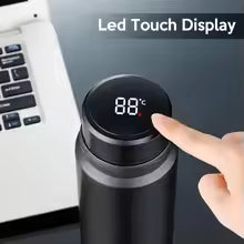 Thermal Water Bottle Temperature Display Thermos Bottle Stainless Steel Tumbler Vacuum Flasks Thermos For Water Tea Drinkware